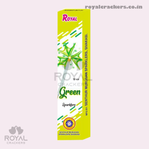 10cm Green Sparklers