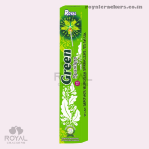 15cm Green sparklers